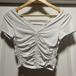 Urban Outfitters Scrunch Side Crop Top M